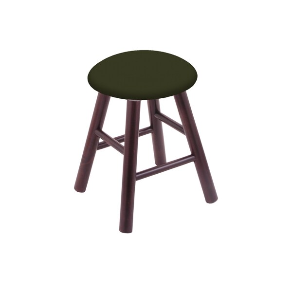 Holland Bar Stool Co Maple Vanity Stool, Dark Cherry Finish, Graph Coal Seat RC18MSDC010 - main